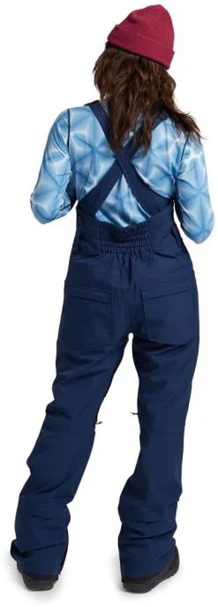 Burton Avalon Stretch Bib Pants Women's -Peak Performance Butik burton avalon bib pant women s dress blue xxs dress blue 2