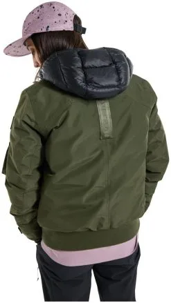 Burton Saxton Bomber Jacket Women's -Peak Performance Butik burton saxton bomber jacket women forest night 10