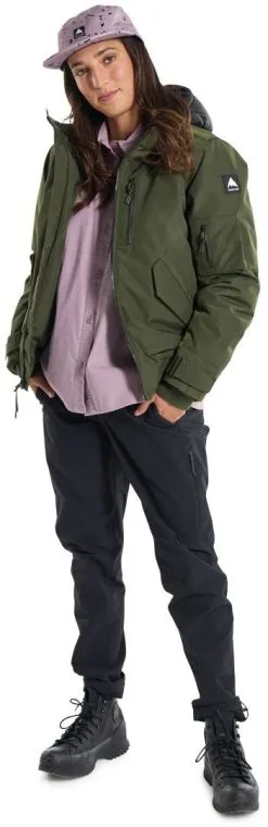 Burton Saxton Bomber Jacket Women's -Peak Performance Butik burton saxton bomber jacket women forest night 8