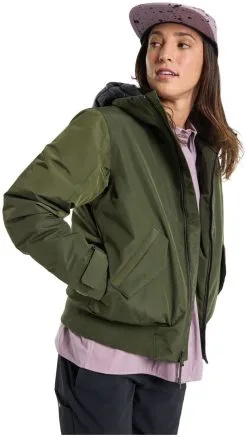 Burton Saxton Bomber Jacket Women's -Peak Performance Butik burton saxton bomber jacket women forest night 9