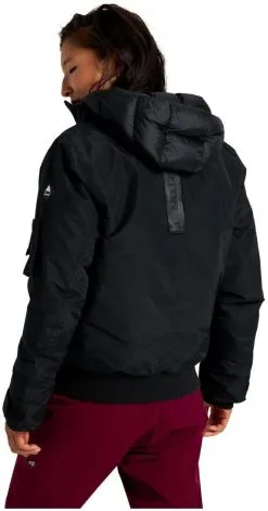Burton Saxton Bomber Jacket Women's -Peak Performance Butik burton saxton bomber jacket women true black 2