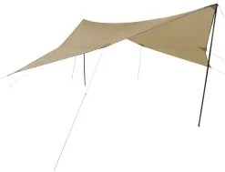 Campguru Tarp Polyester 3x3 -Peak Performance Butik campguru tarp polyester 3x3 khaki 3 x 3 m khaki 0