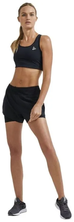 Craft Adv Essence 2-i-1 Shorts Women's 13 Craft Adv Essence 2-i-1 Shorts Women's -Peak Performance Butik craft adv essence 2 in 1 shorts women black xs black 4