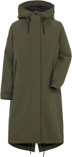 Didriksons Alicia Parka L 2 Women's -Peak Performance Butik didriksons alicia parka l 2 women s deep green 0 1 1