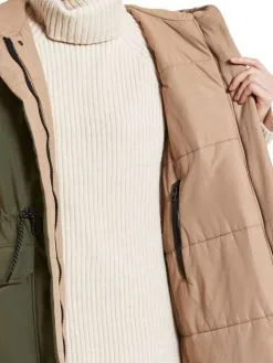 Didriksons Aviva Reversible Vest Women's -Peak Performance Butik didriksons aviva reversible vest women s beige deep green 18