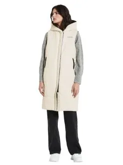 Didriksons Aviva Reversible Vest Women's -Peak Performance Butik didriksons aviva reversible vest women s white foam black 5