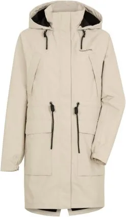Didriksons Clara Parka 2 Women's -Peak Performance Butik didriksons clara women s parka 2 light beige 36 s light beige 0 1
