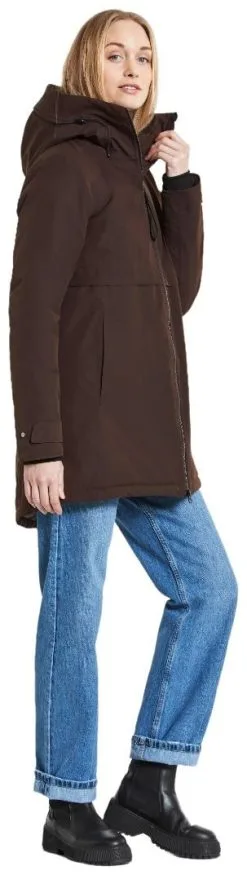 Didriksons Helle Parka 5 Women's -Peak Performance Butik didriksons helle parka 5 women s chocolate brown 32 xxs chocolate brown 6