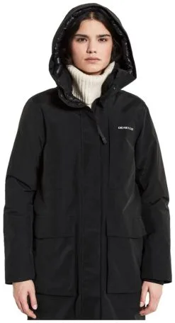 Didriksons Leya Parka L 2 Women's -Peak Performance Butik didriksons leya parka l 2 women s black 34 xs black 2
