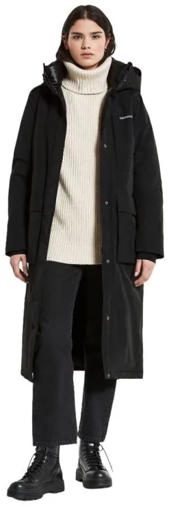 Didriksons Leya Parka L 2 Women's -Peak Performance Butik didriksons leya parka l 2 women s black 34 xs black 4