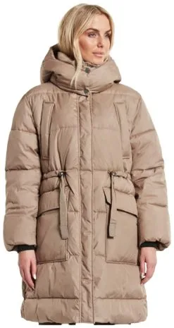 Didriksons Rind Parka Women's -Peak Performance Butik didriksons rind parka women s beige 2