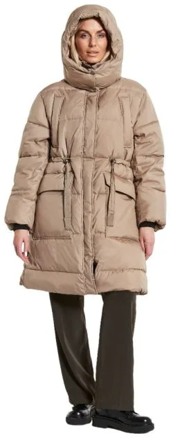 Didriksons Rind Parka Women's -Peak Performance Butik didriksons rind parka women s beige 3