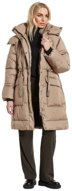 Didriksons Rind Parka Women's -Peak Performance Butik didriksons rind parka women s beige 4