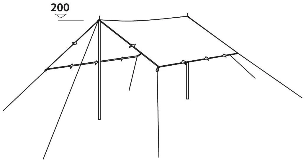 Easy Camp Void Tarp Green 5 Easy Camp Void Tarp Green - Billede 3