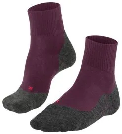 Falke TK5 Wool Short Women -Peak Performance Butik falke tk5 wool short women dark mauve 8213 35 36 dark mauve 8213 0 1