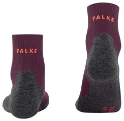 Falke TK5 Wool Short Women -Peak Performance Butik falke tk5 wool short women dark mauve 8213 35 36 dark mauve 8213 1