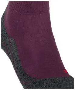 Falke TK5 Wool Short Women -Peak Performance Butik falke tk5 wool short women dark mauve 8213 35 36 dark mauve 8213 2
