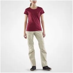 Fjallraven Daloa Shade Zip-Off Trousers Women's -Peak Performance Butik fjallraven daloa shade zip off trousers women s limestone 34 limestone 1