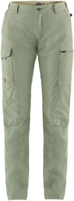 Fjallraven Travellers MT Trousers Women's -Peak Performance Butik fjallraven travellers mt trousers women s sage green 34 sage green 0