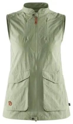 Fjallraven Travellers MT Vest Women's -Peak Performance Butik fjallraven travellers mt vest women s sage green xxs sage green 0 1