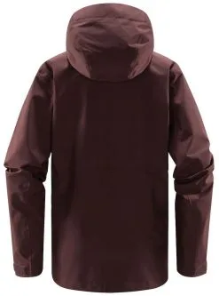 Haglofs Aria Proof Jacket Women's -Peak Performance Butik haglofs aria proof jacket women burgundy brown 3 1
