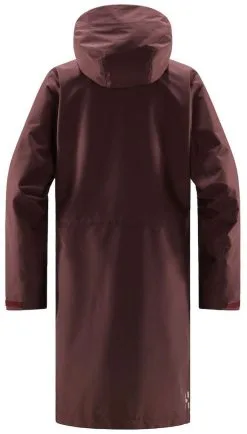 Haglofs Aria Proof Parka Women's -Peak Performance Butik haglofs aria proof parka women burgundy brown 3 1