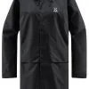 Haglofs Aria Proof Parka Women's -Peak Performance Butik haglofs aria proof parka women true black 0 1