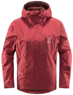 Haglofs Astral GTX Jacket Women -Peak Performance Butik haglofs astral gtx jacket women brick red xs brick red 0 1