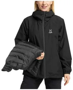 Haglofs Eldstad 3-in-1 Mimic GTX Jacket Women's -Peak Performance Butik haglofs eldstad 3 in 1 mimic gtx jacket women true black 4 1