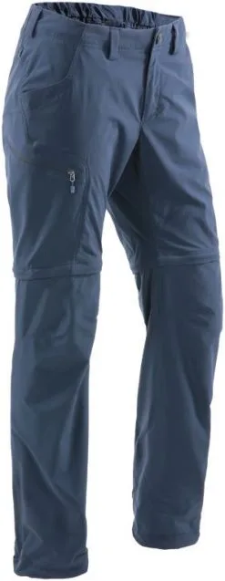 Haglofs Lite Zip Off Pant Women -Peak Performance Butik haglofs lite zip off pant women tarn blue 34 tarn blue 1