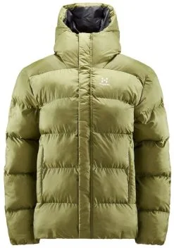 Haglofs Puffy Mimic Hood Women's -Peak Performance Butik haglofs puffy mimic hood women olive green 0 1
