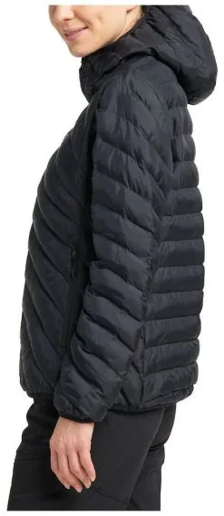 Haglofs Sarna Mimic Hood Women's -Peak Performance Butik haglofs sarna mimic hood women true black 7