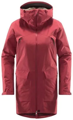 Haglofs Torsang Parka Women -Peak Performance Butik haglofs torsang parka women brick red xs brick red 0 1