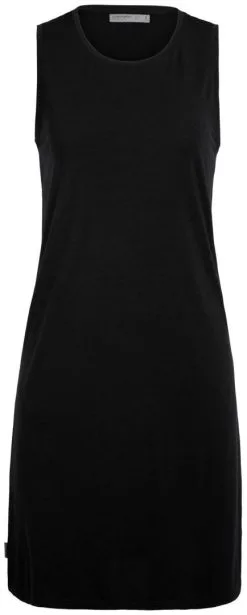 Icebreaker Yanni Sleeveless Dress Women's -Peak Performance Butik icebreaker yanni sleeveless dress black s black 0 1