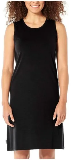 Icebreaker Yanni Sleeveless Dress Women's -Peak Performance Butik icebreaker yanni sleeveless dress black s black 1