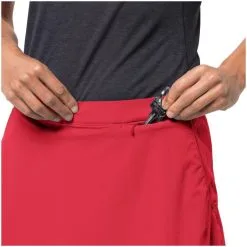 Jack Wolfskin Hilltop Trail Skort Women's -Peak Performance Butik jack wolfskin hilltop trail skort women tulip red 1