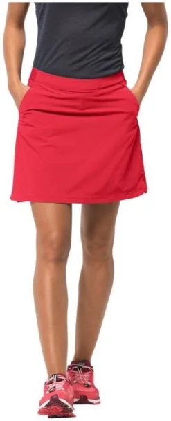 Jack Wolfskin Hilltop Trail Skort Women's -Peak Performance Butik jack wolfskin hilltop trail skort women tulip red 4