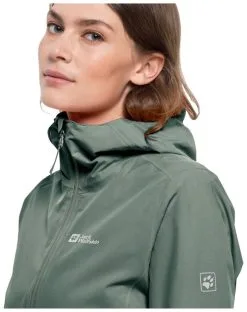 Jack Wolfskin Pack & Go Shell Women's -Peak Performance Butik jack wolfskin pack go shell women s hedge green s hedge green 3