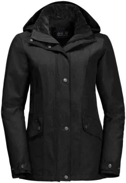 Jack Wolfskin Park Avenue Jacket Women -Peak Performance Butik jack wolfskin park avenue jacket women black 6000 xs black 6000 0