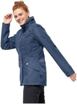 Jack Wolfskin Park Avenue Jacket Women -Peak Performance Butik jack wolfskin park avenue jacket women dark sky xs dark sky 3