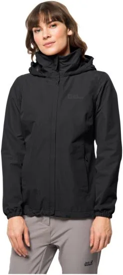Jack Wolfskin Stormy Point 2L Jacket Women's -Peak Performance Butik jack wolfskin stormy point 2l jacket women s black xs black 1