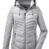 Killtec KOW 149 Quilted Jacket Women 2 Killtec KOW 149 Quilted Jacket Women -Peak Performance Butik killtec kow 149 quilted jacket women light grey 38 light grey 0