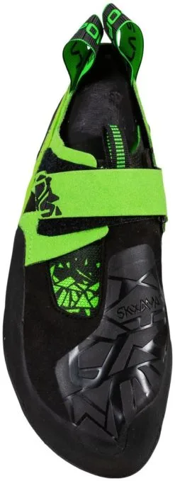 La Sportiva Skwama Vegan -Peak Performance Butik la sportiva skwama vegan black flash green 34 eur 2 uk black flash green 1 25