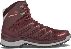 Lowa Innox Pro GTX Mid Women's -Peak Performance Butik lowa innox pro gtx mid women s burgundy coral 3 5 uk 36 eur burgundy coral 0