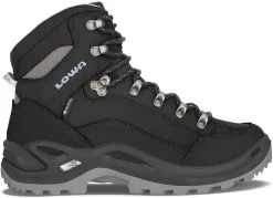 Lowa Renegade GTX Mid Women's -Peak Performance Butik lowa renegade gtx mid women s black iceblue 10 uk 44 2 3 eur black iceblue 0 18