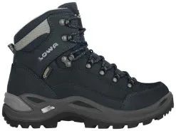 Lowa Renegade GTX Mid Women's -Peak Performance Butik lowa renegade gtx mid women s navy grey 2 5 uk 34 2 3 eur navy grey 0 28