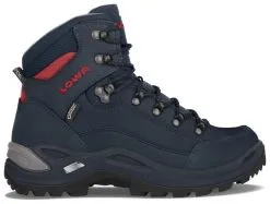 Lowa Renegade GTX Mid Women's -Peak Performance Butik lowa renegade gtx mid women s navy terra 2 5 uk 34 2 3 eur navy terra 0 28