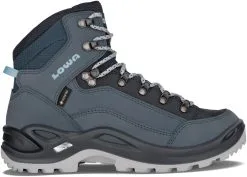 Lowa Renegade GTX Mid Women's -Peak Performance Butik lowa renegade gtx mid women s smoke blue 10 uk 44 2 3 eur smoke blue 0 23