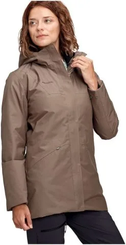 Mammut Chamuera HS Thermo Hooded Parka Women -Peak Performance Butik mammut chamuera hs thermo hooded parka women deep taupe xs deep taupe 2