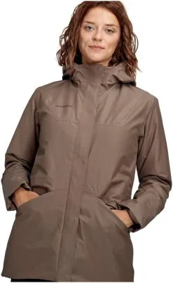 Mammut Chamuera HS Thermo Hooded Parka Women -Peak Performance Butik mammut chamuera hs thermo hooded parka women deep taupe xs deep taupe 3